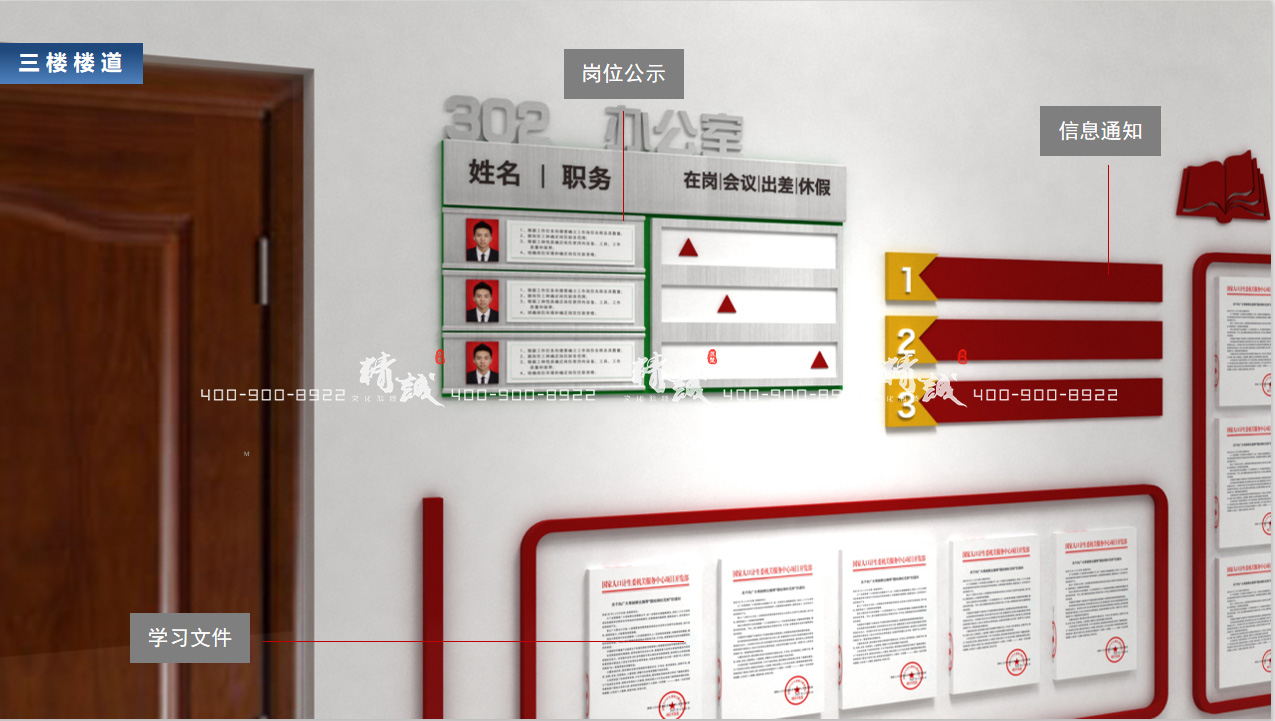 安康平利縣衛計局機關文化展覽館設計|功能定位