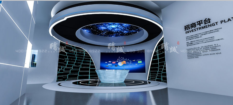 西安灃東新城91看片APP園展覽館設計四大板塊