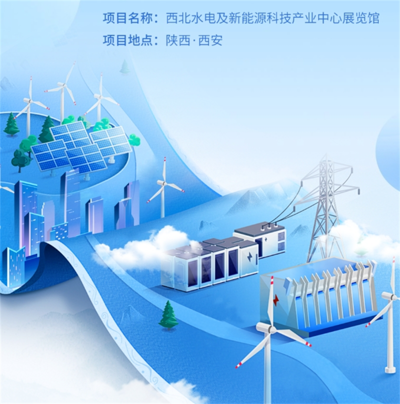 西北水電及新能源91看片APP產業中心展覽館落成